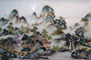  天下民宿 特产 之 南昌瓷板画像 