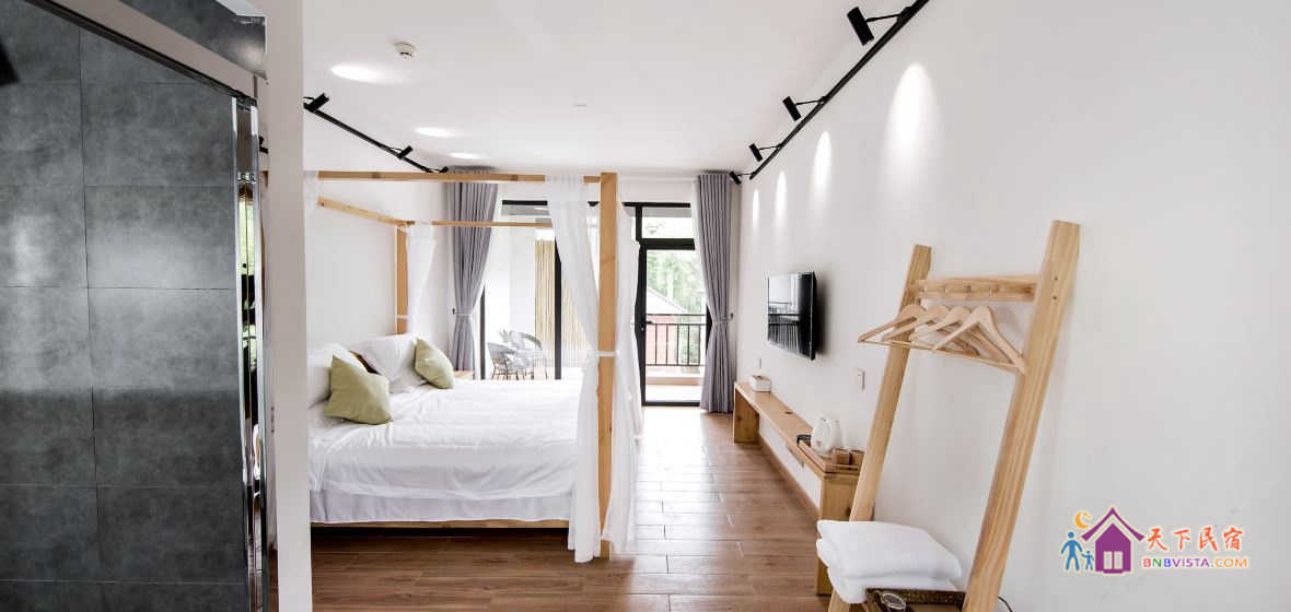 隐竹露台大床房