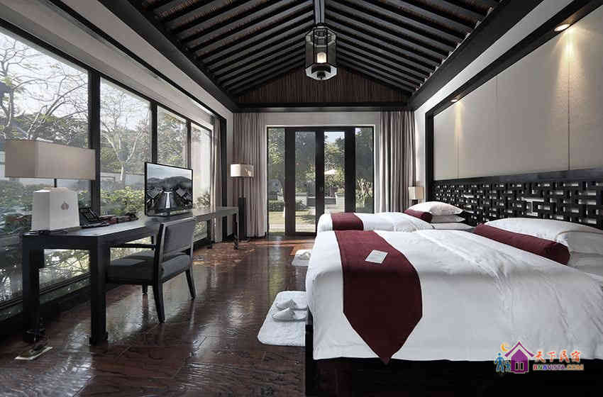 扶云双卧室温泉别墅