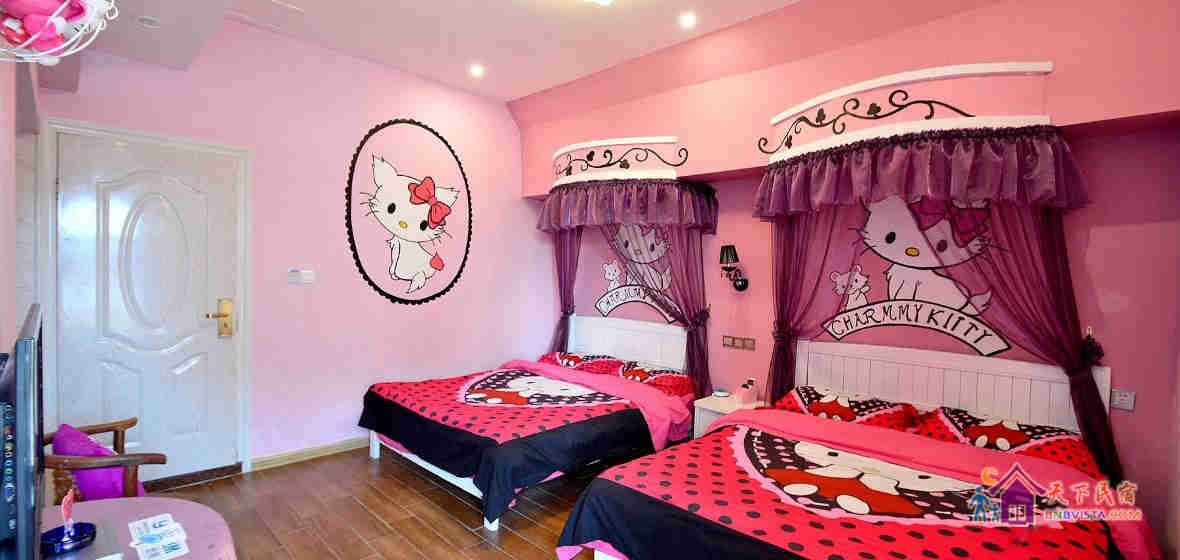 kitty主题亲子房