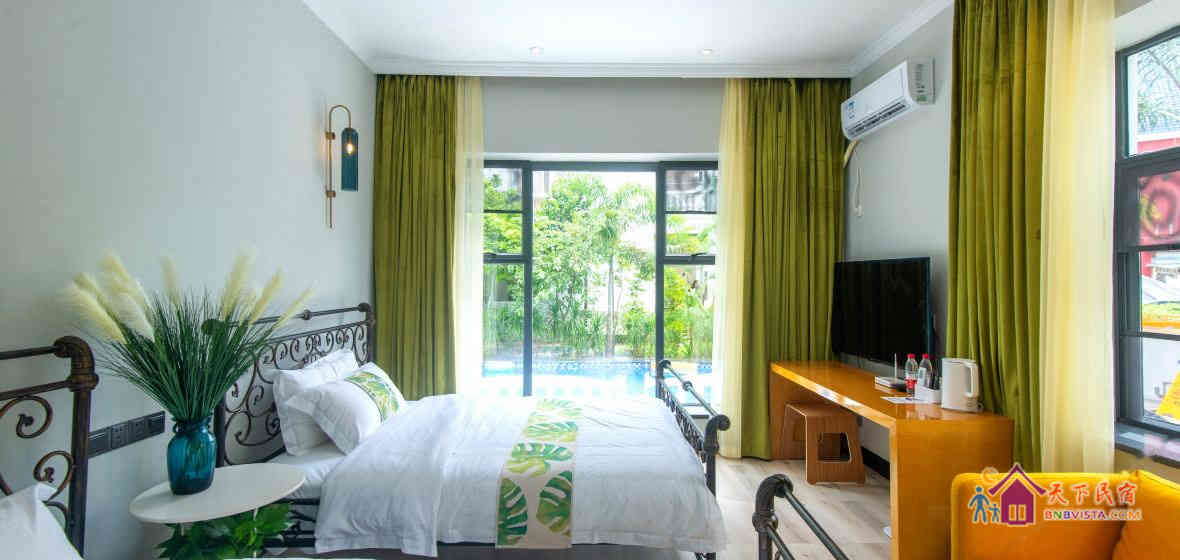 池畔亲子双床房