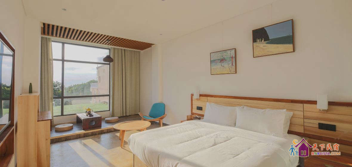 精致园景大床房