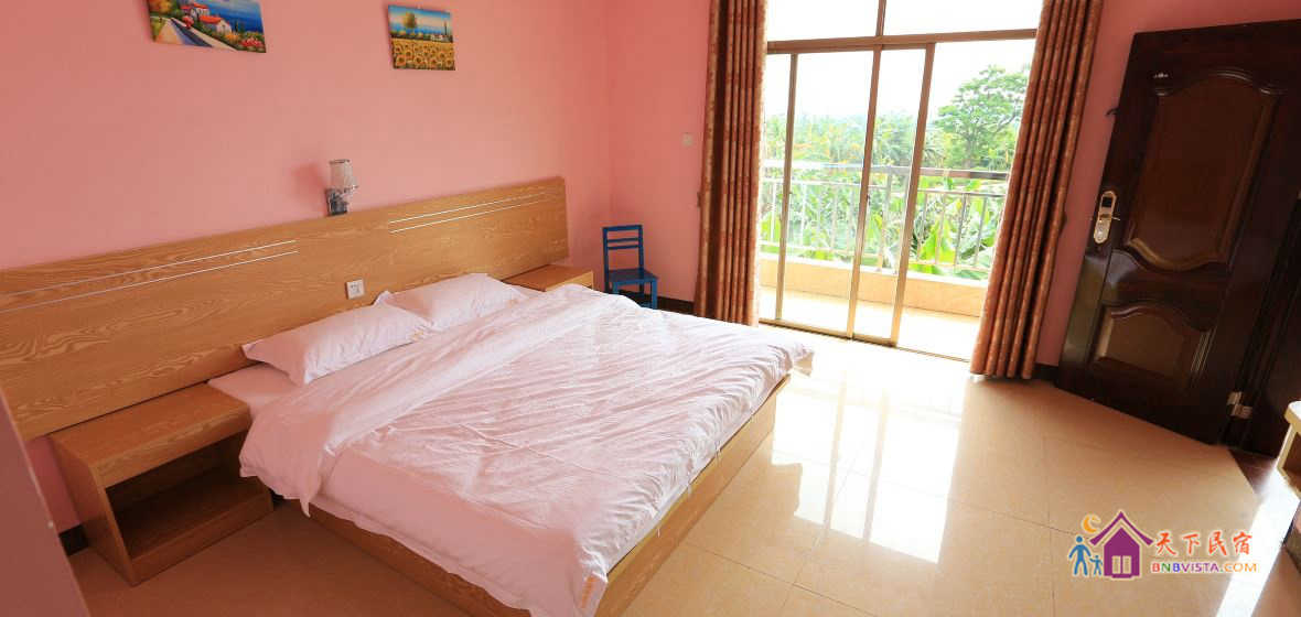 日落阳台大床房