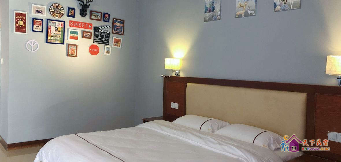 温馨海景亲子房