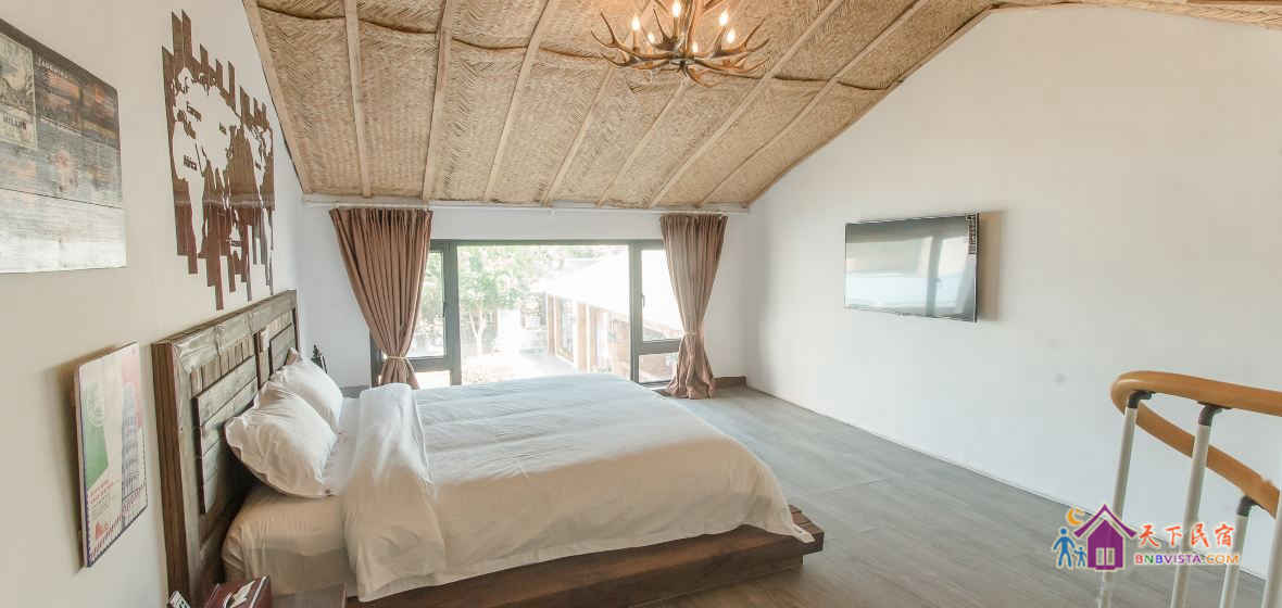 怀旧复古复式套房