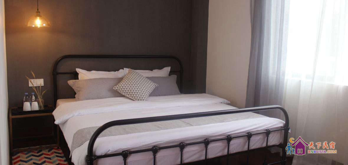 美式乡村海景大床房