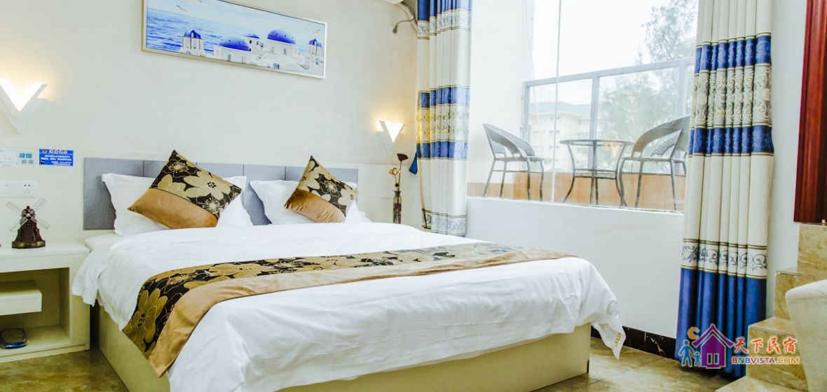 豪华露台海景大床房