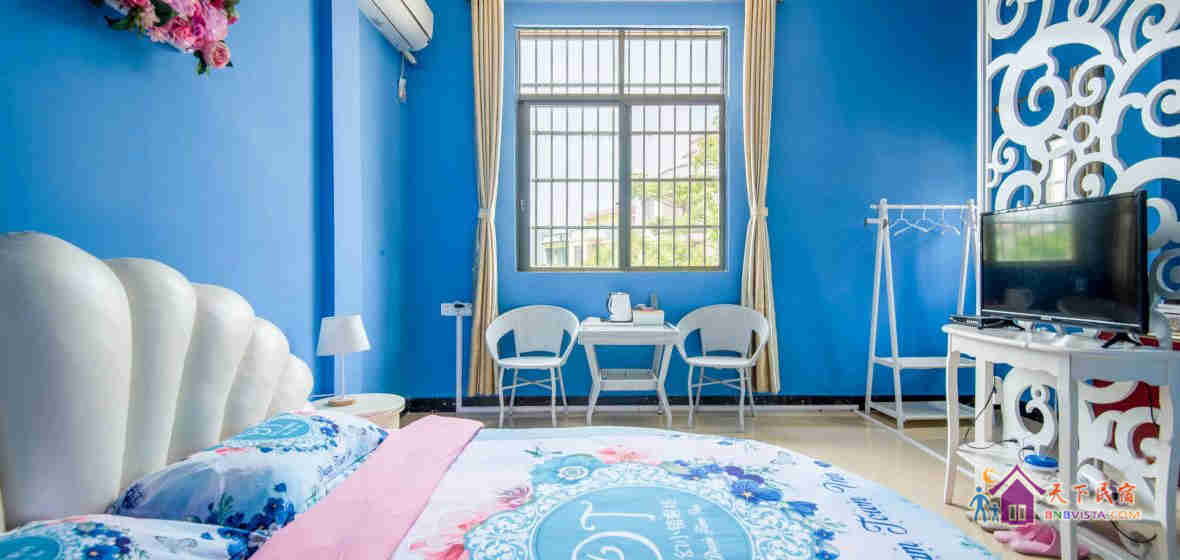 森系婚礼浪漫圆床房