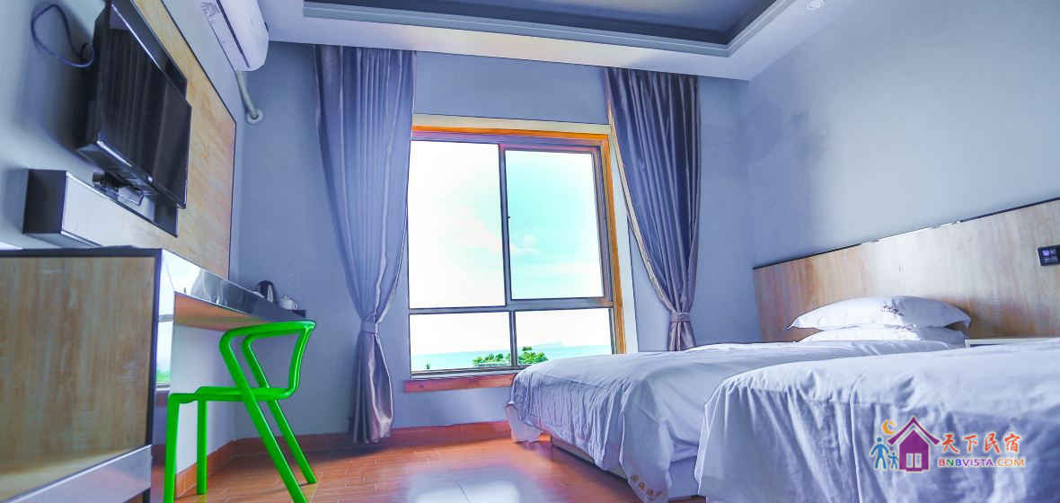 超级一线海景亲子间
