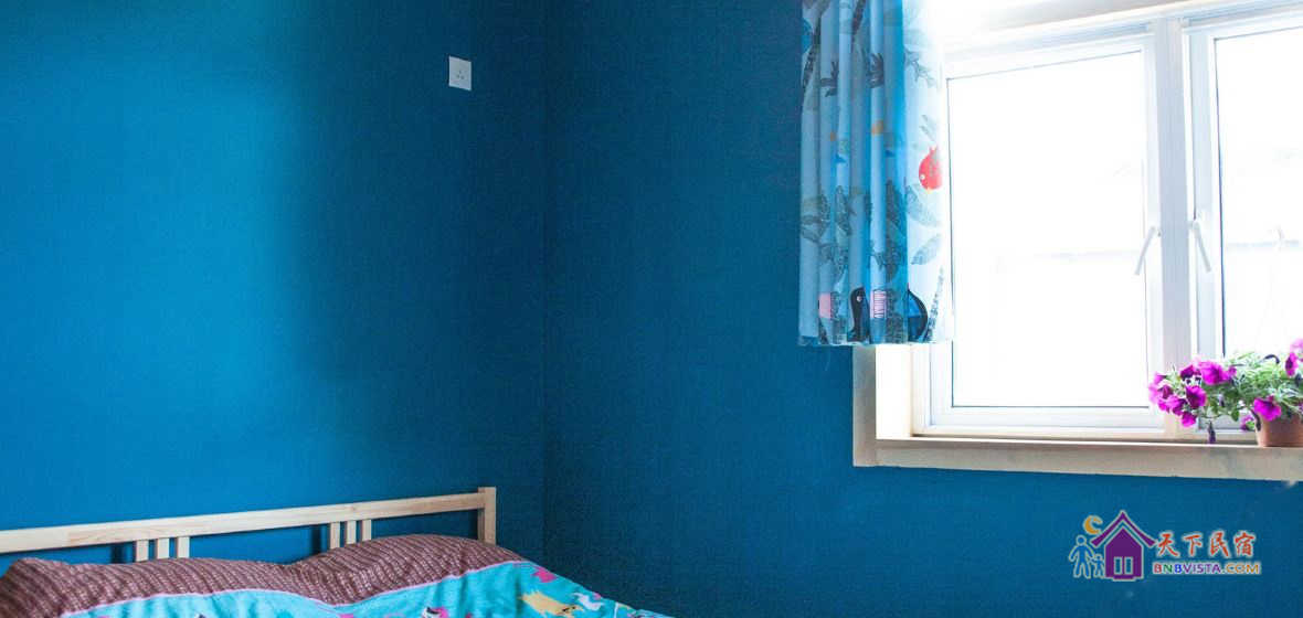 蓝色主题房