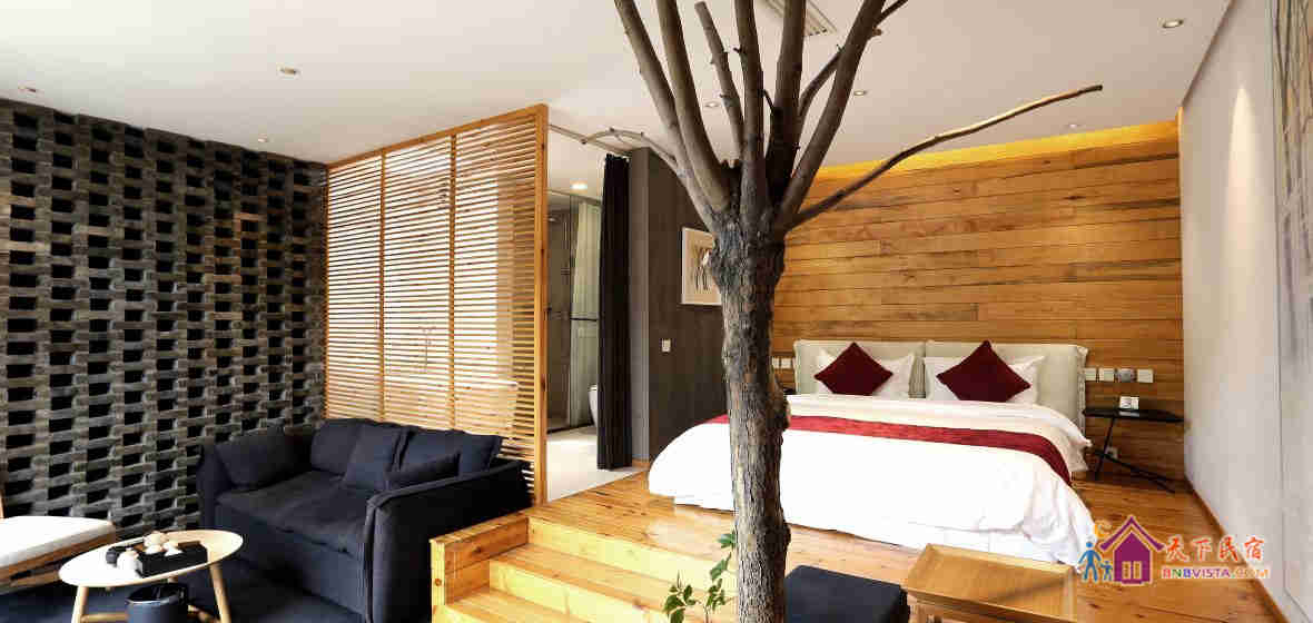 初唐豪华大床房·观渔