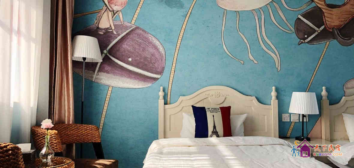 豪华山景双床房