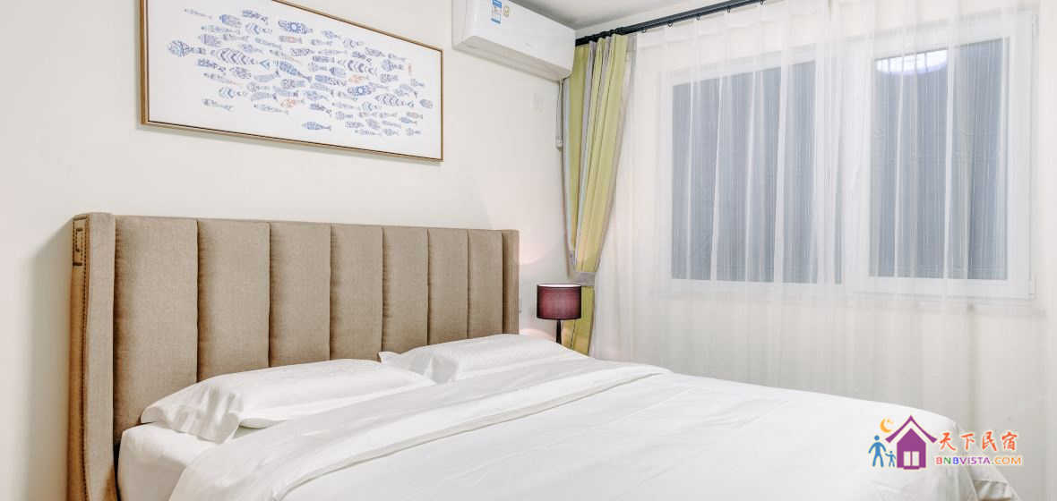 美式风格双卧复式套房