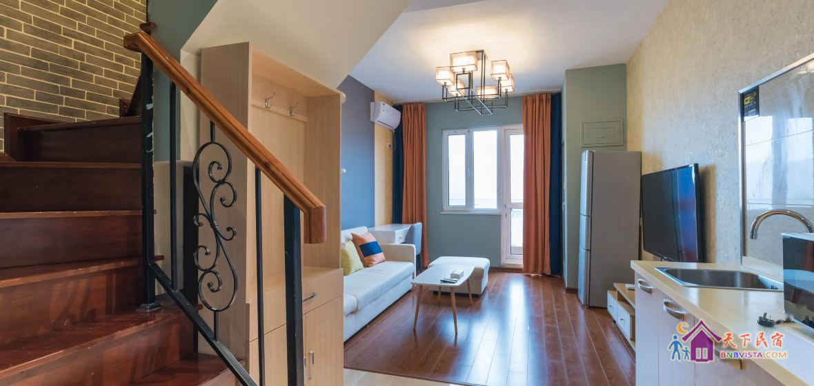 轻奢复式单卧套房