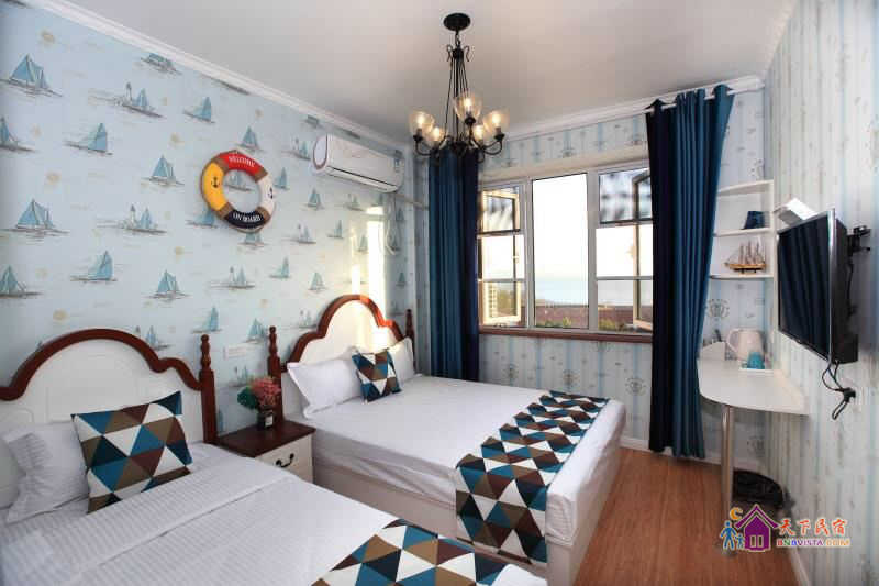 豪华海景家庭房