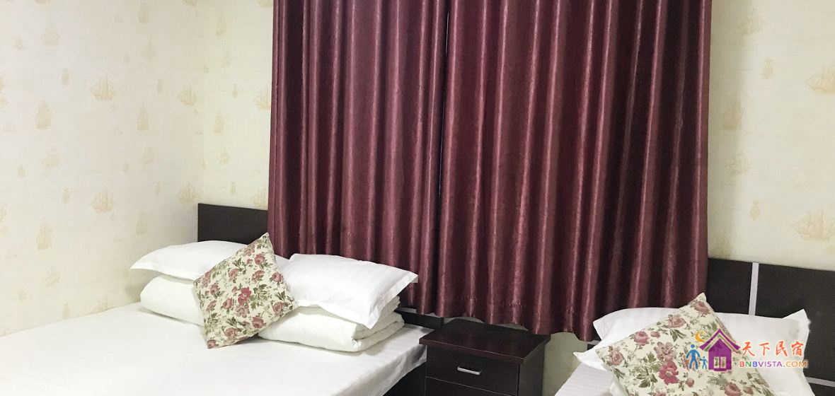 海景一室二床房