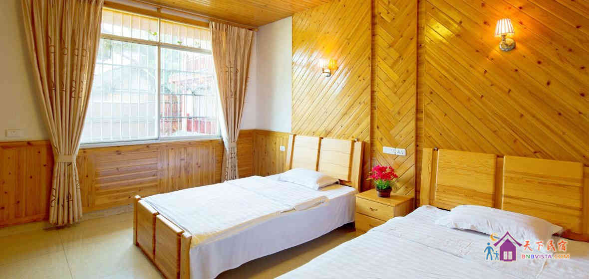 庭院木屋双床房