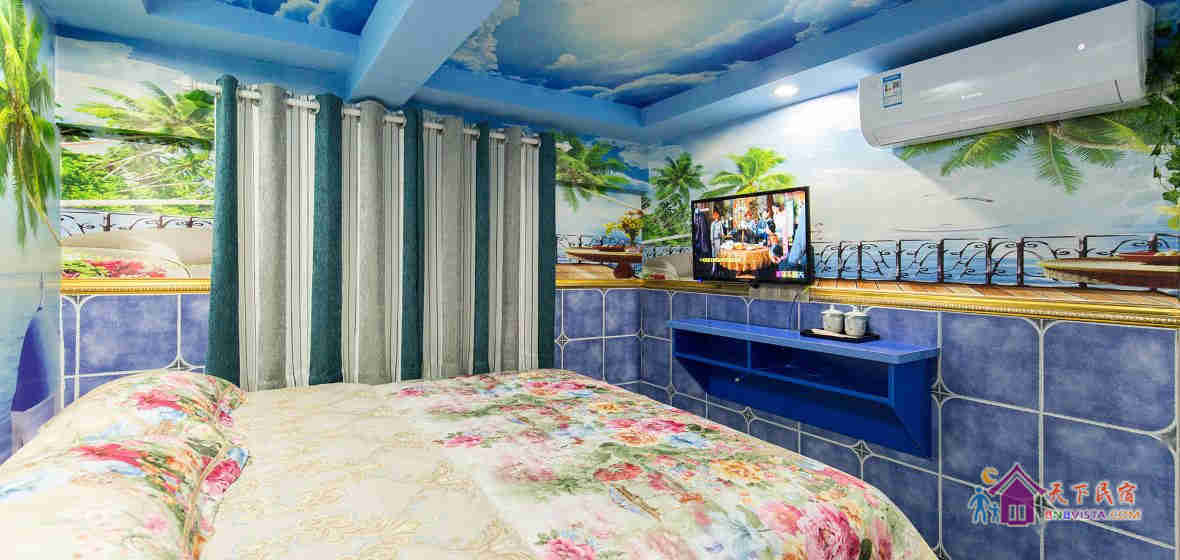 梦幻小镇主题房