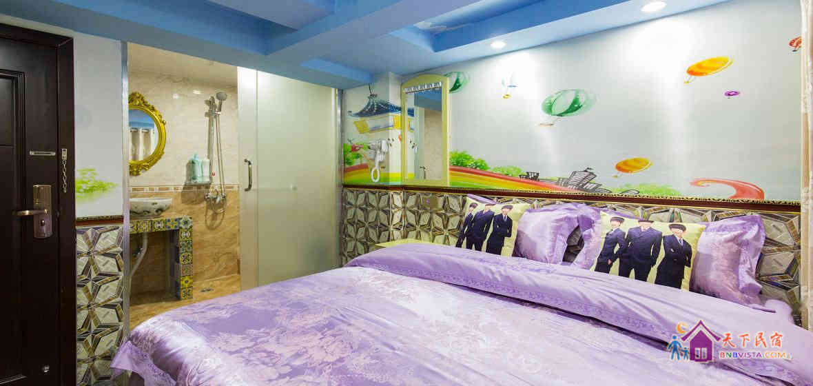 放飞梦想主题大床房