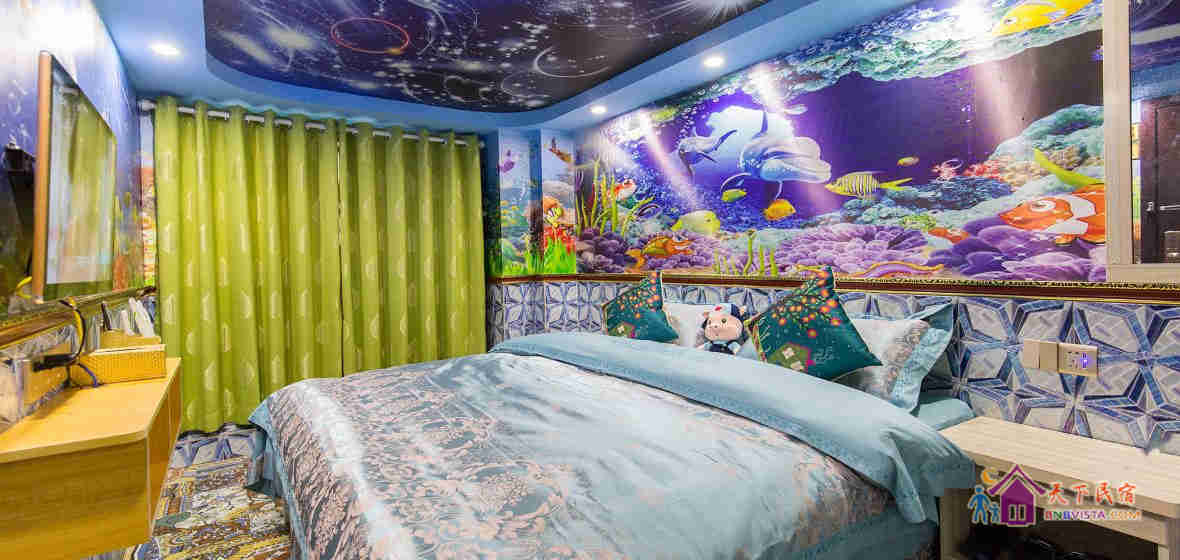 海底世界主题大床房