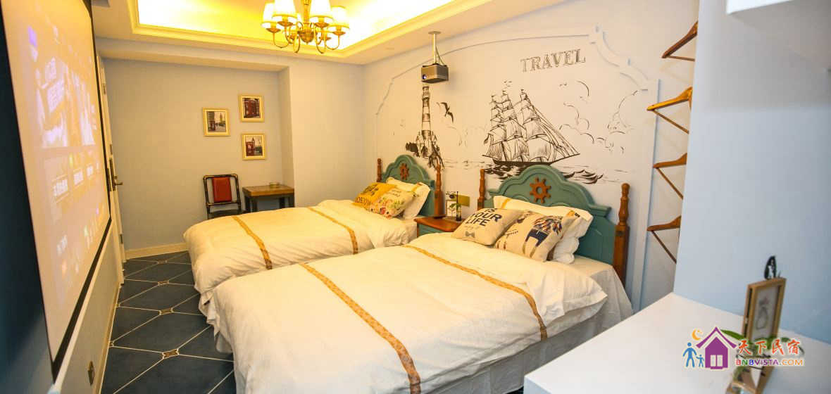 地中海风情双人房