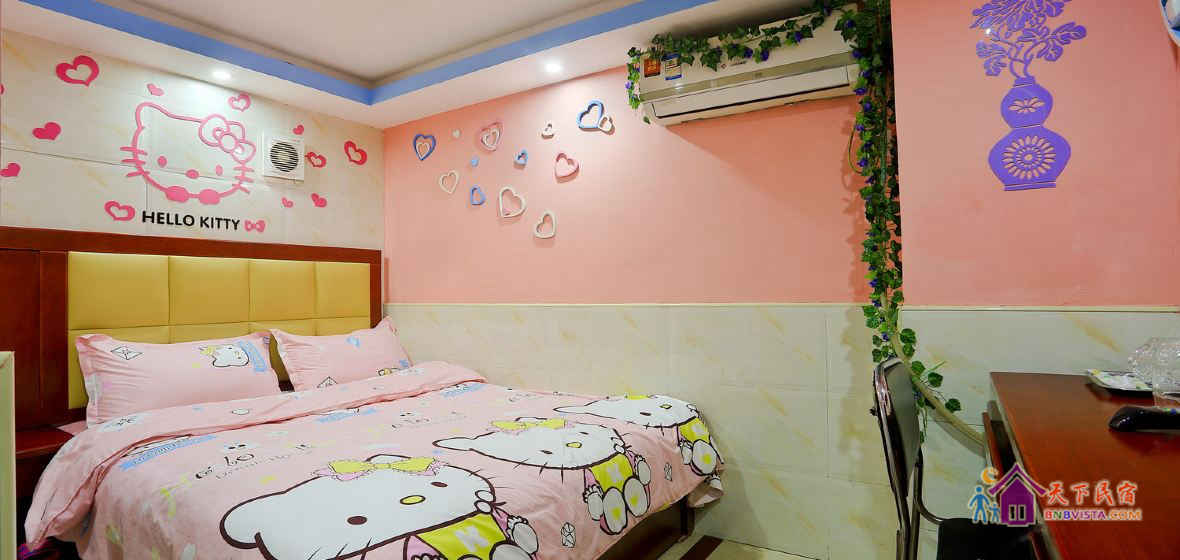 卡通主题大床房