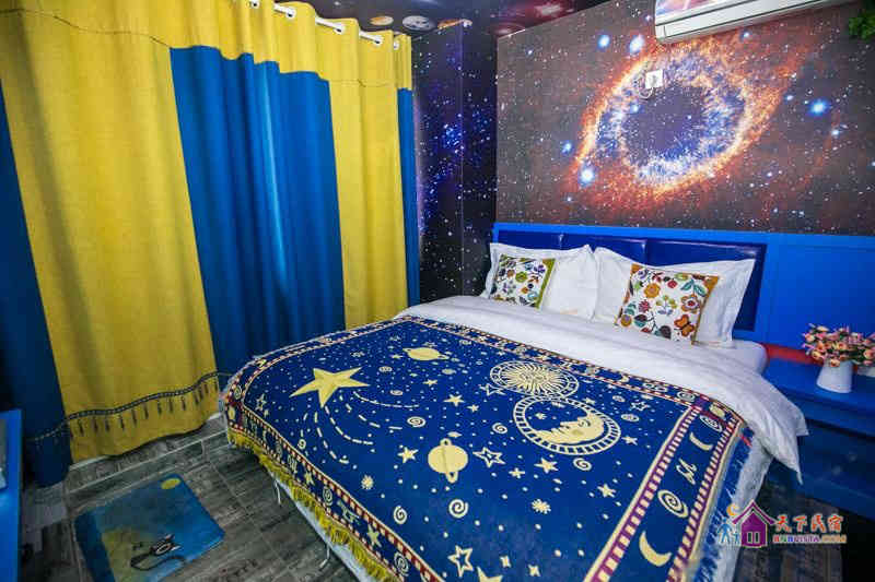 浪漫星空主题房