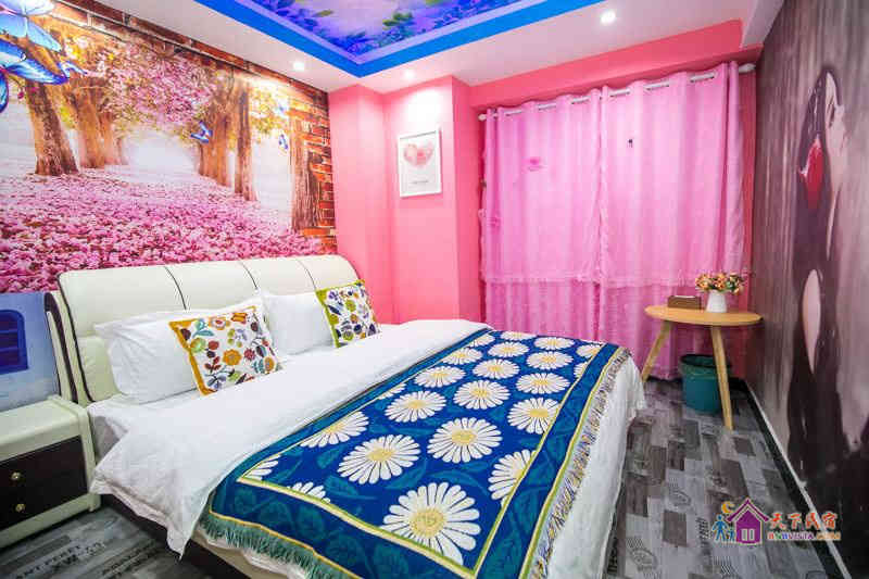 浪漫小清新主题房