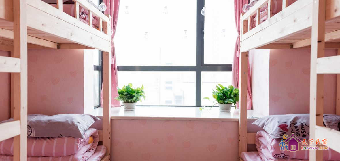 回忆女生4人间床位(公共卫浴)