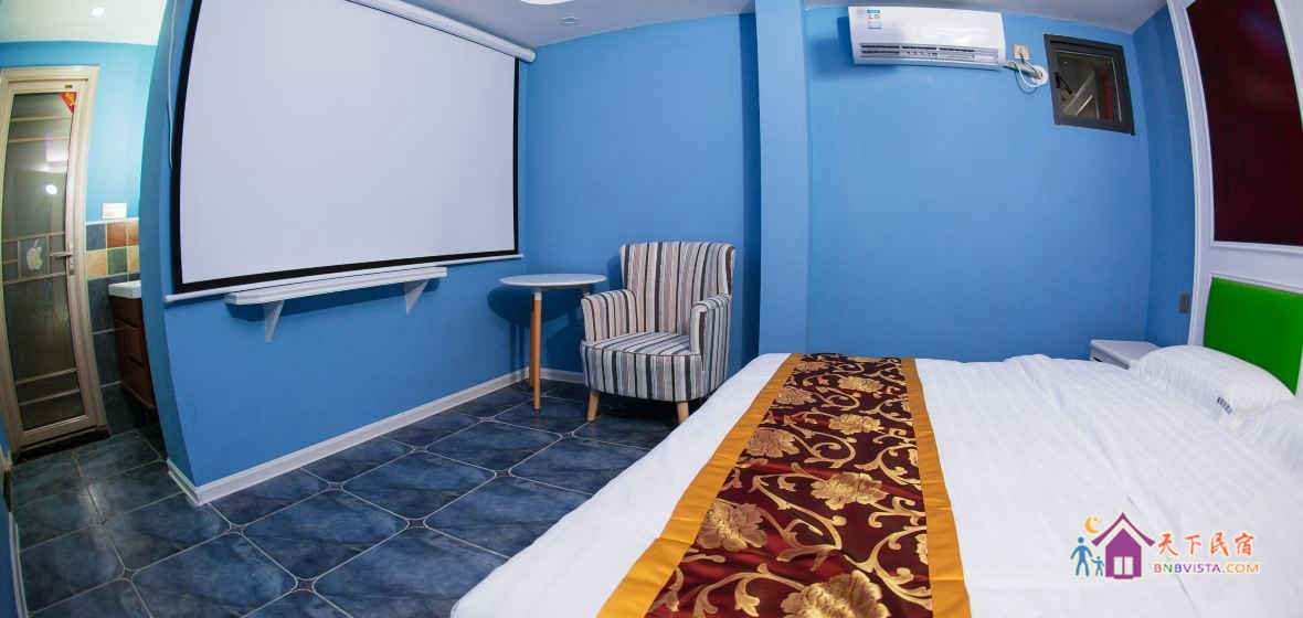 地中海的极米影视房