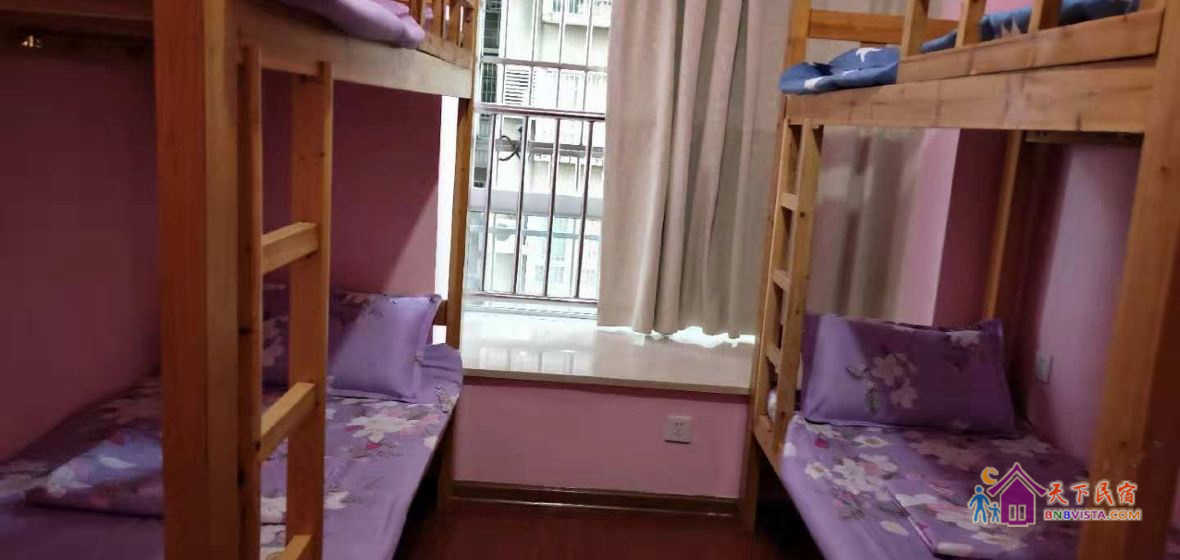 闺蜜旅行四人间(床位房)(公共卫浴)