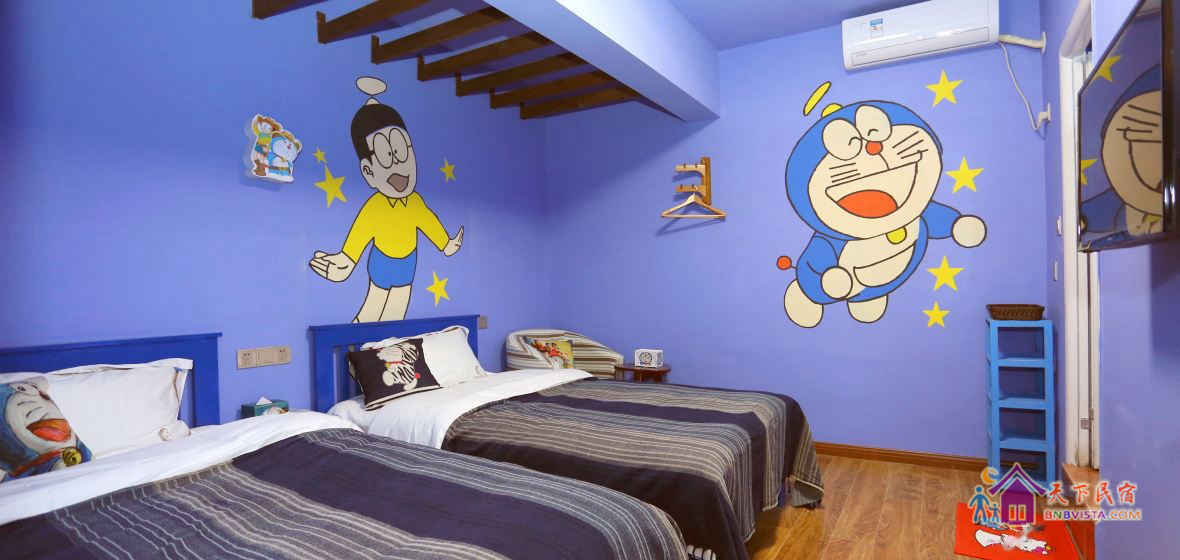 卡通双人间(无窗)