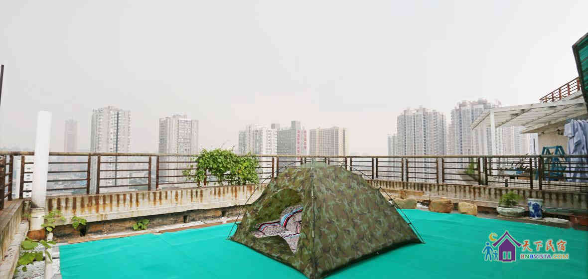 迷彩双人帐篷房