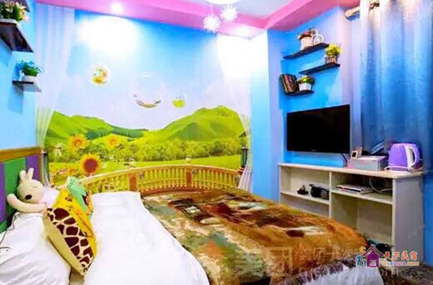 田园风格主题大床房