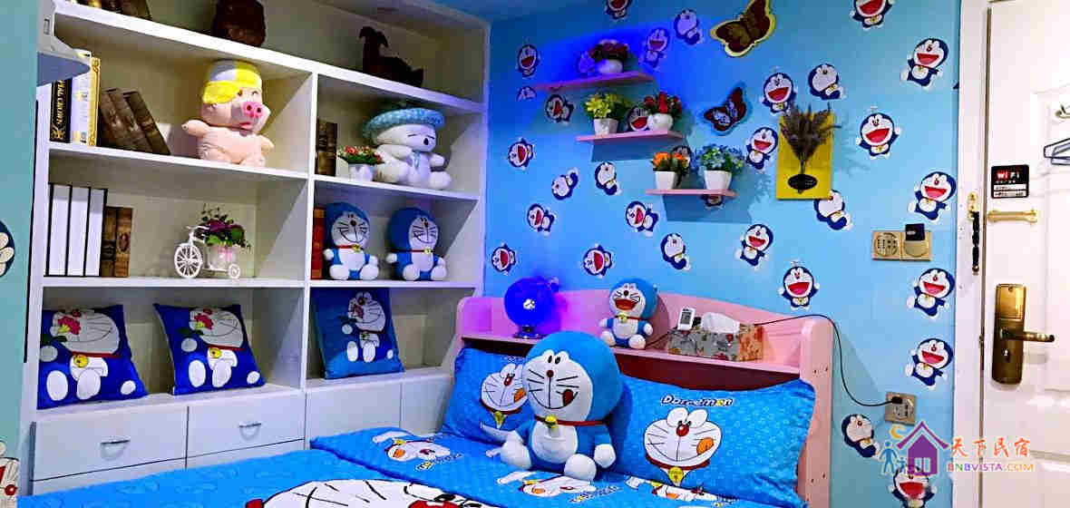 蜘蛛侠超人大床房