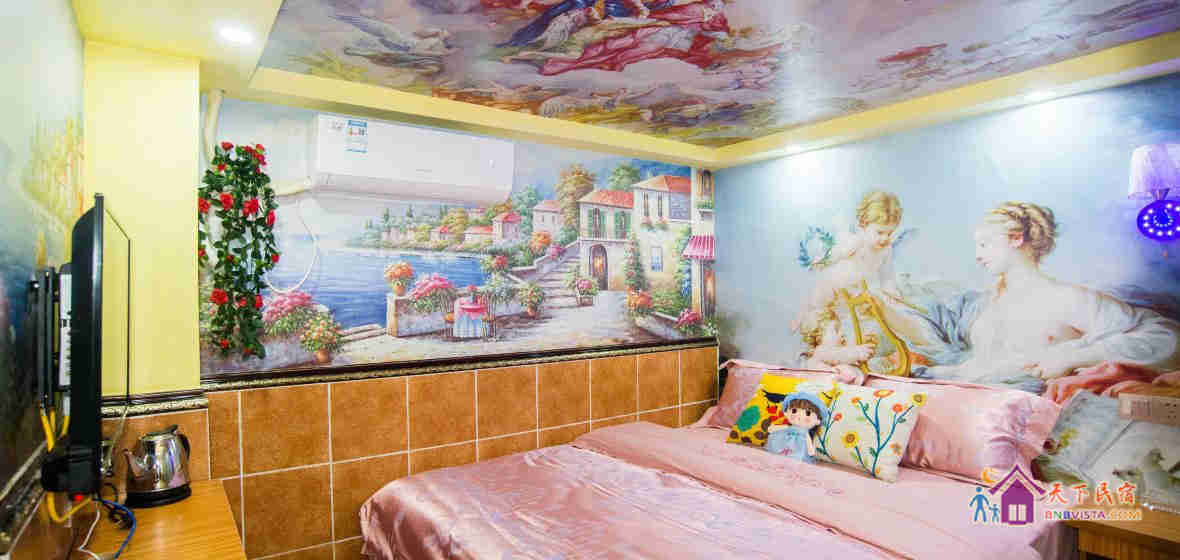 迷情小镇温馨大床房