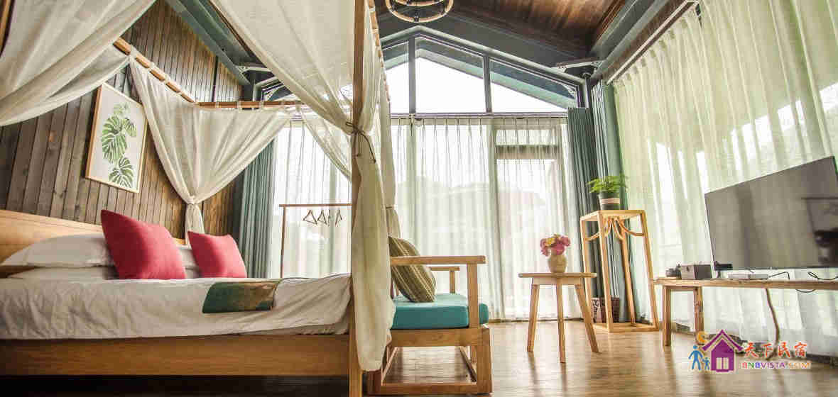 江景木屋豪华大床房