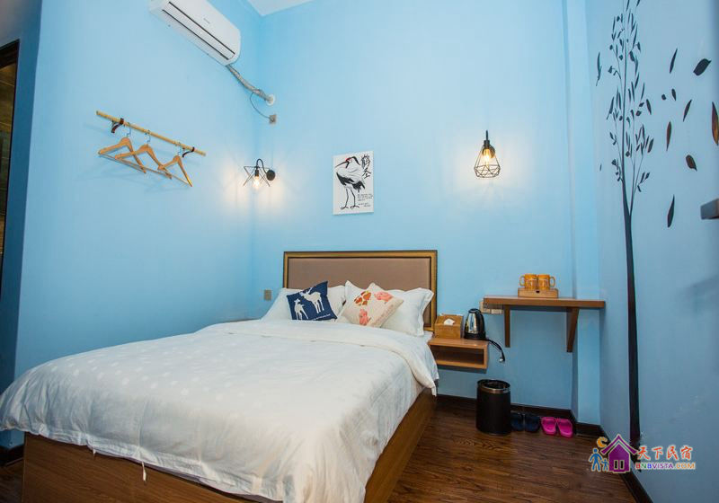 蓝色海洋主题房