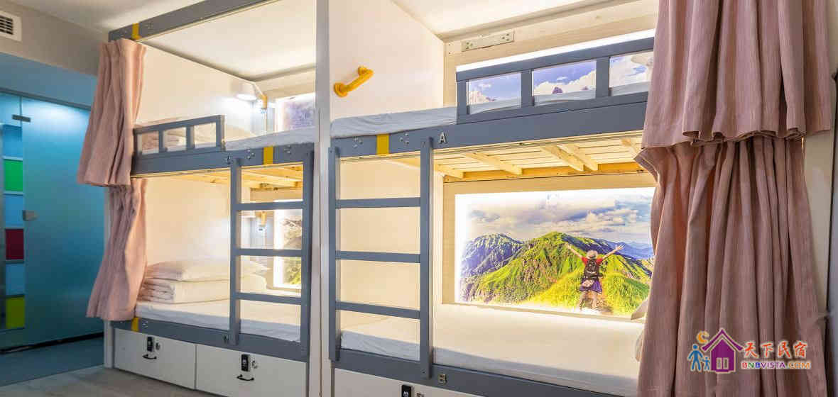 舒适男生4人间(无窗)(床位)