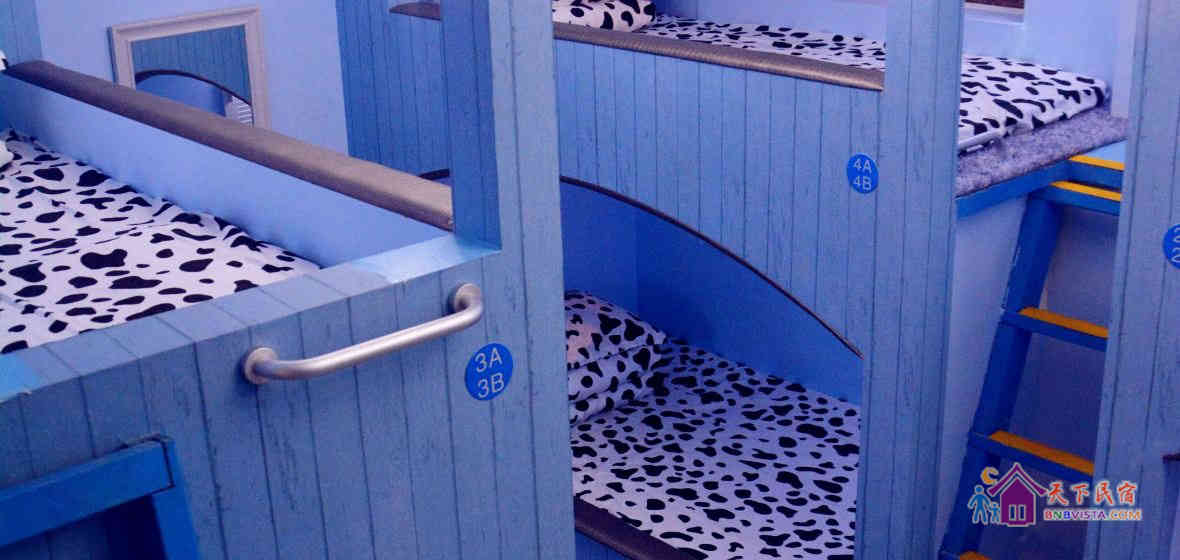 独卫空调地中海混住八人间