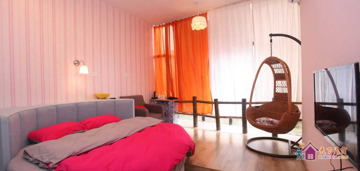 独卫空调蜜月房主题大床房