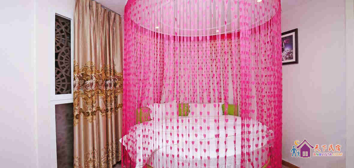 激情电动圆床房