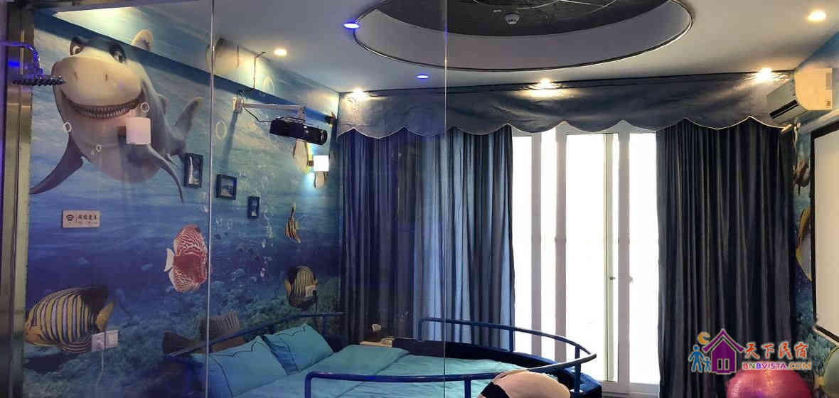 舒适一室圆床房