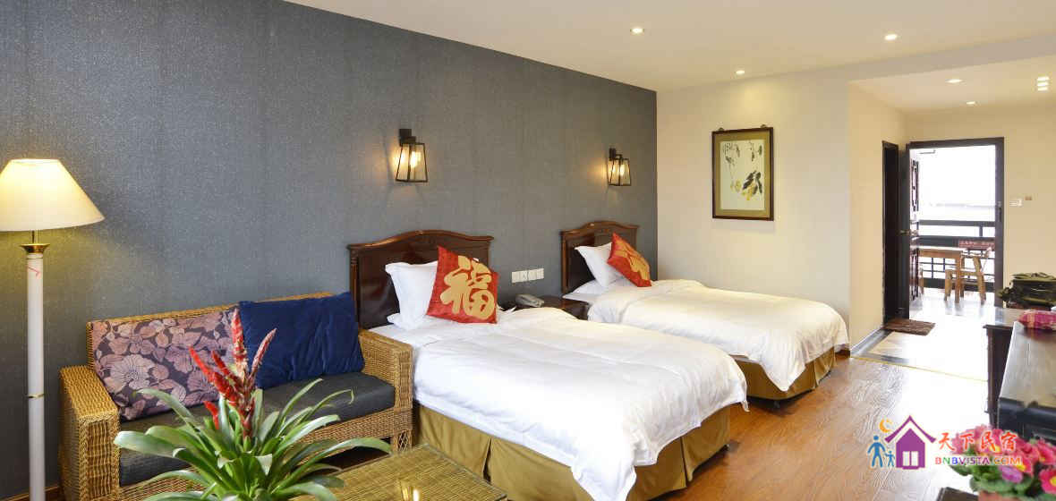 庭院休闲双床房