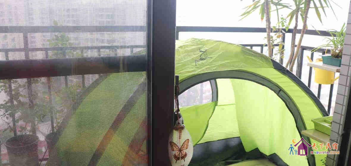 星空露营帐篷房(公共卫浴)