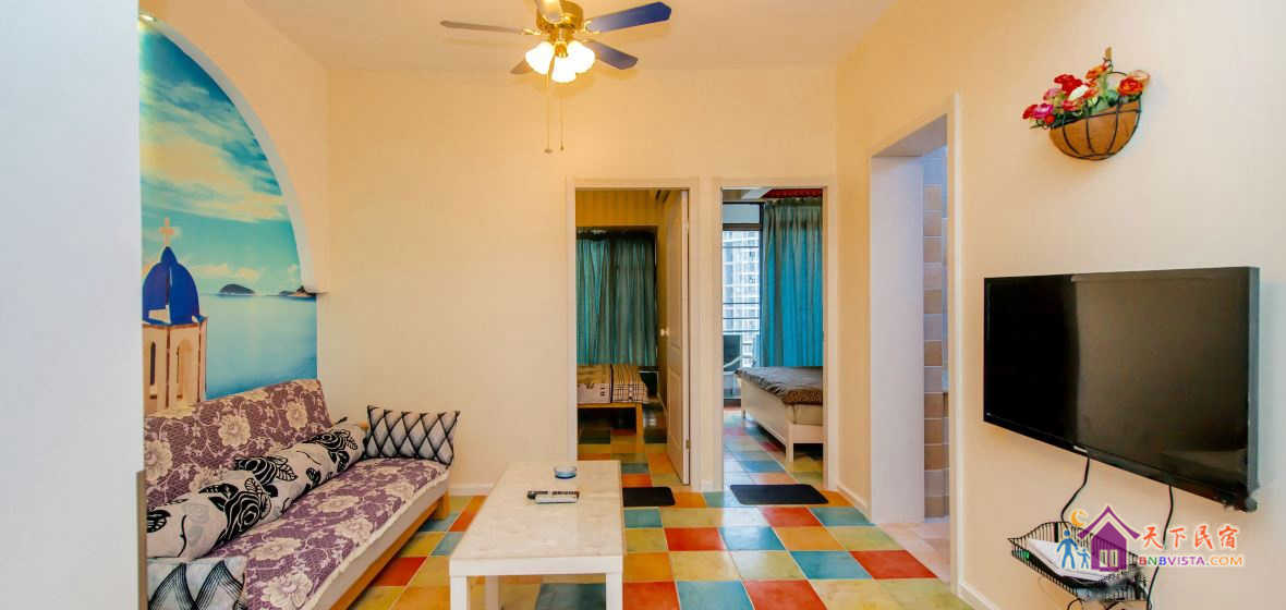 豪华双卧室套房