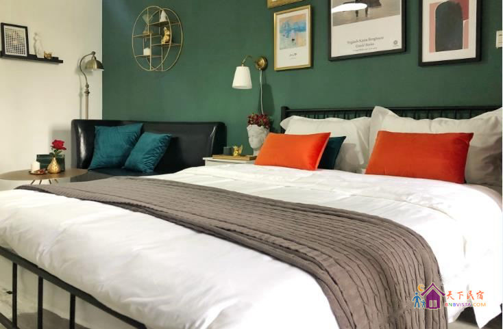 美式主题大床房