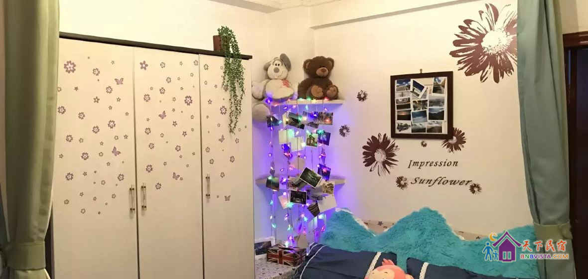 梦幻单人纱幔房