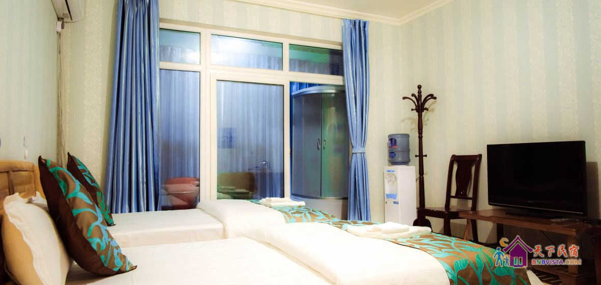 独浴空调双床房