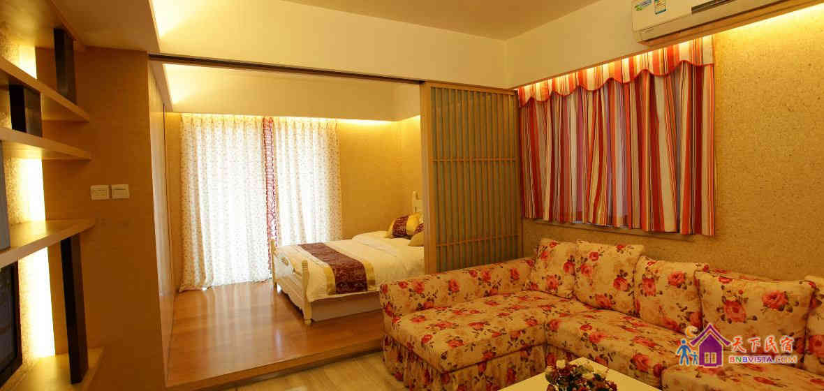 日式风情开放式套房